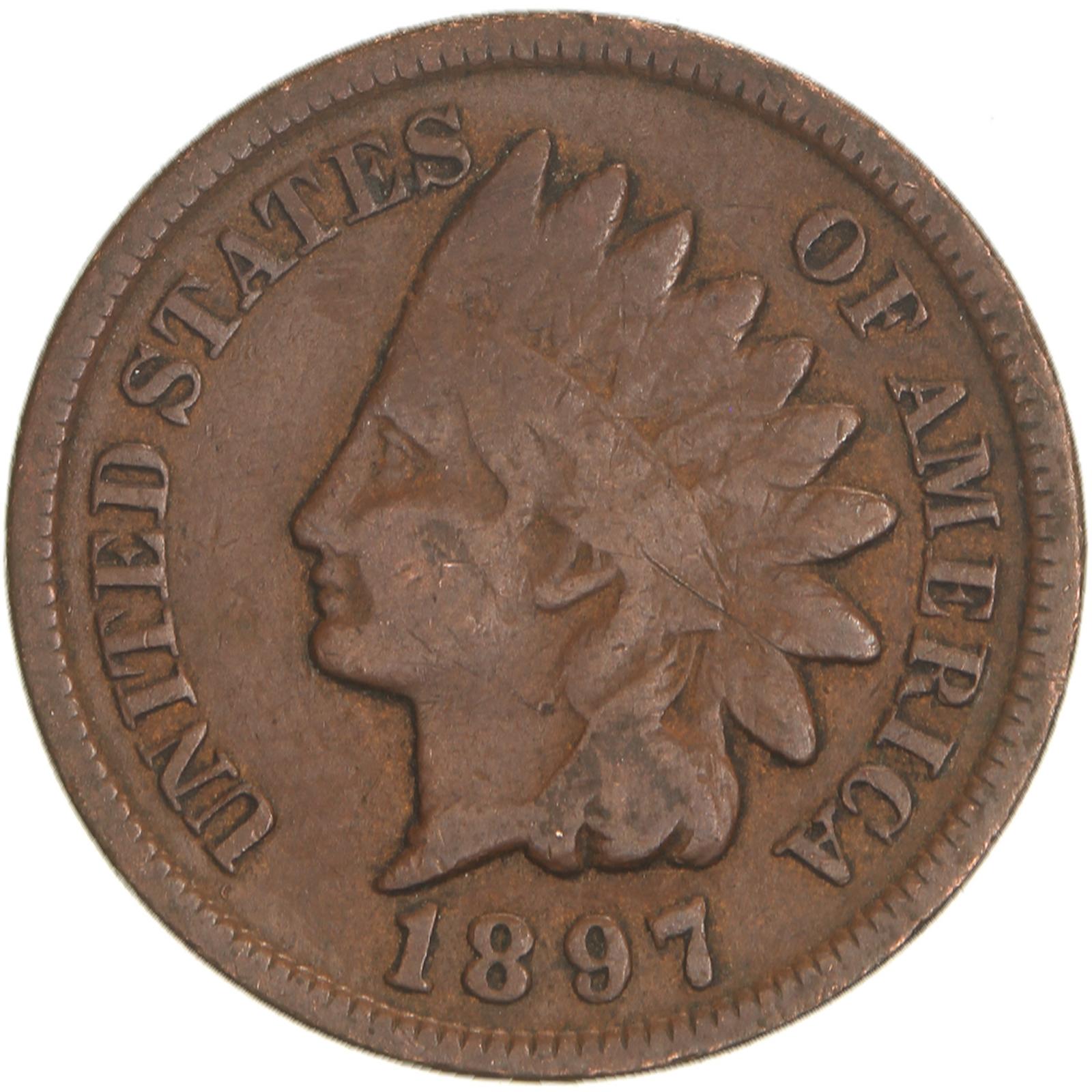 1897 Indian Head Penny - plantload